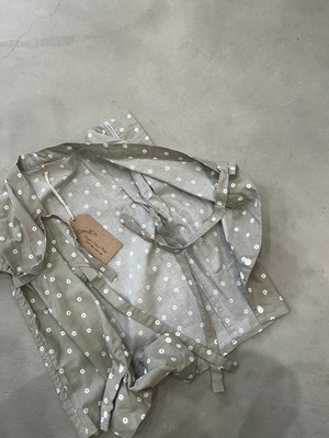 オリジナル甚平ロンパース ベビー用甚平 80cm グレージュ