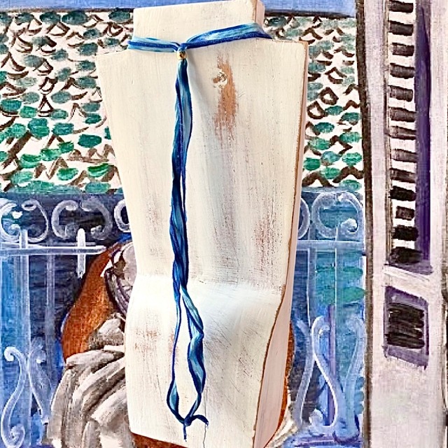 シェルストライプネックレス