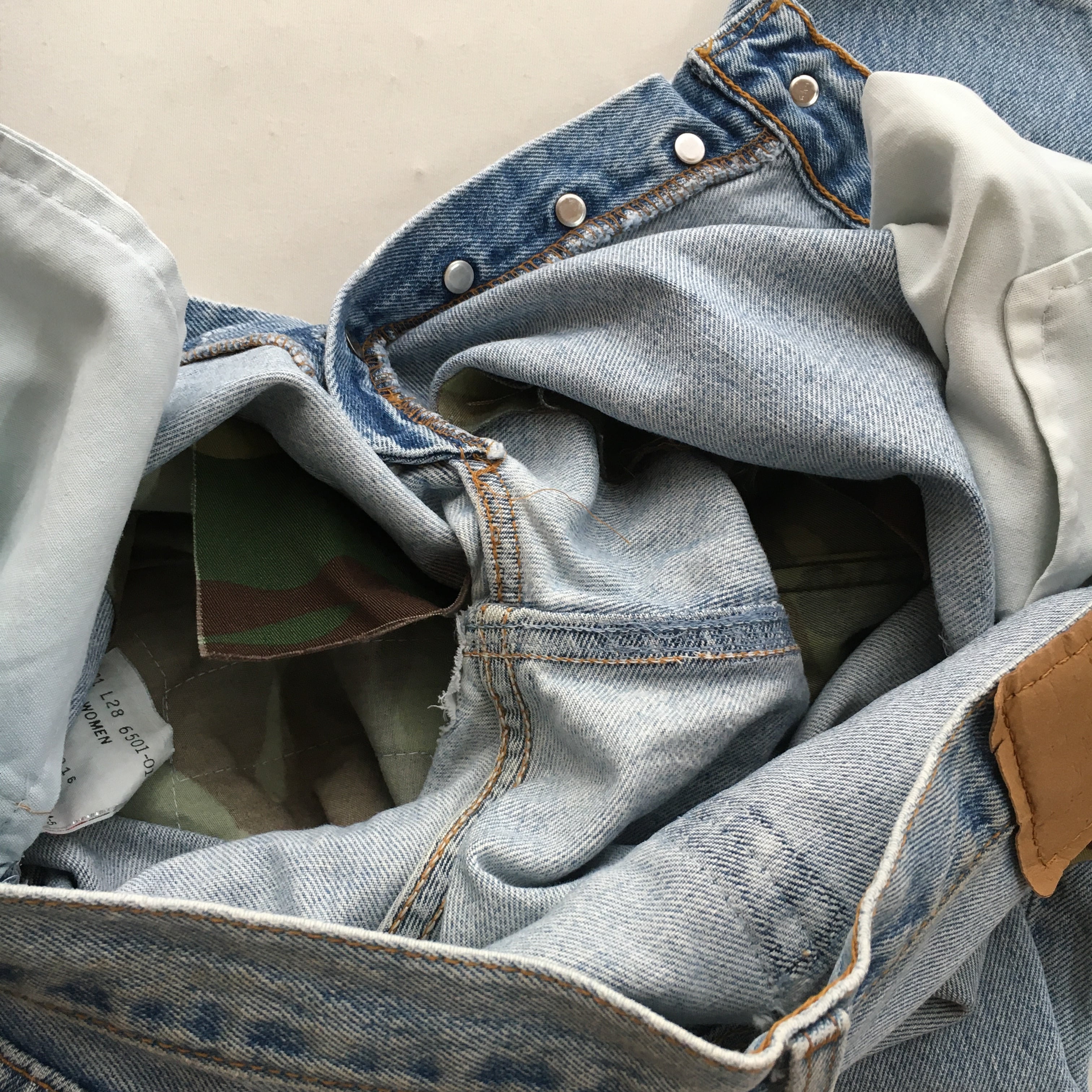 リーバイス501 リメイクジーンズ スキニージーンズ levis501 