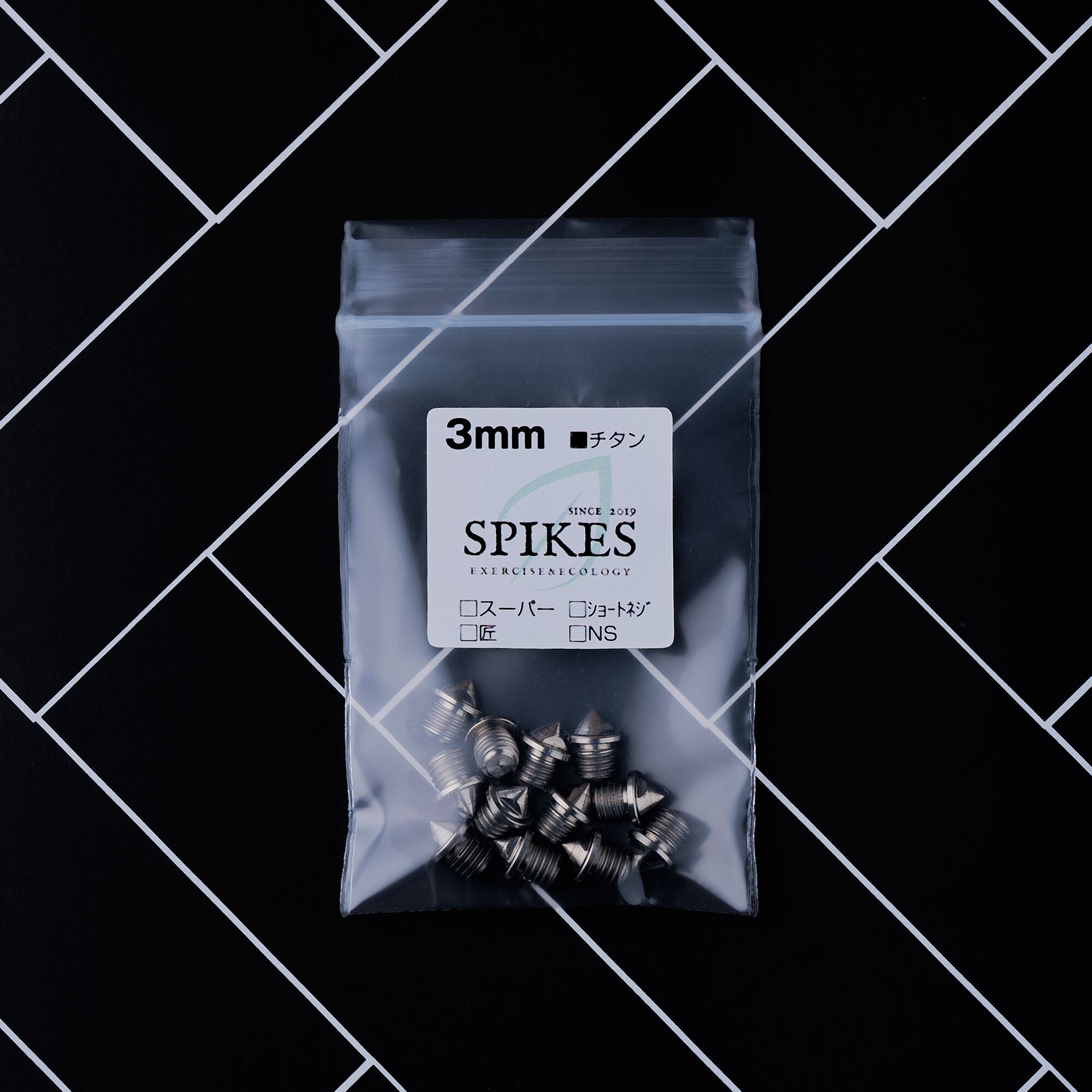 ニードルピン チタン合金製 3mm 12本 | SPIKES オンラインストア
