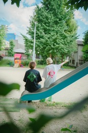 座半寝一 半袖 白