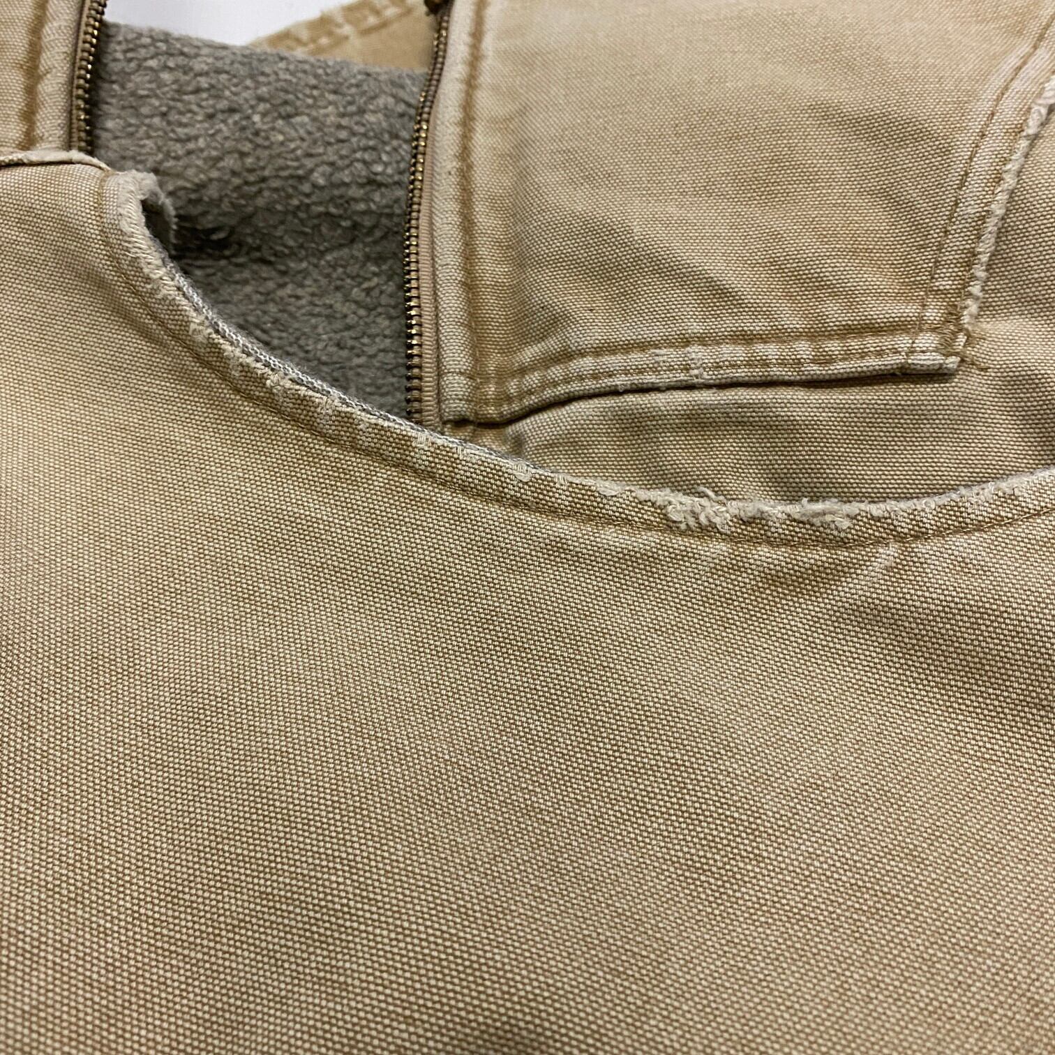 Carhartt カーハート ダック地 ワークベスト ボアライナー 裏ボア