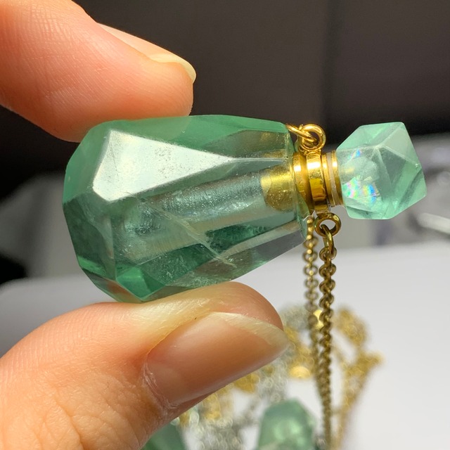 グリーンフローライト・ミニ香水瓶