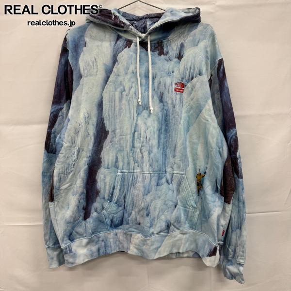 SUPREME TNF アイスクライム hooded パーカー Supreme×THE NORTH FACE/シュプリーム×ノースフェイス【21SS】Ice