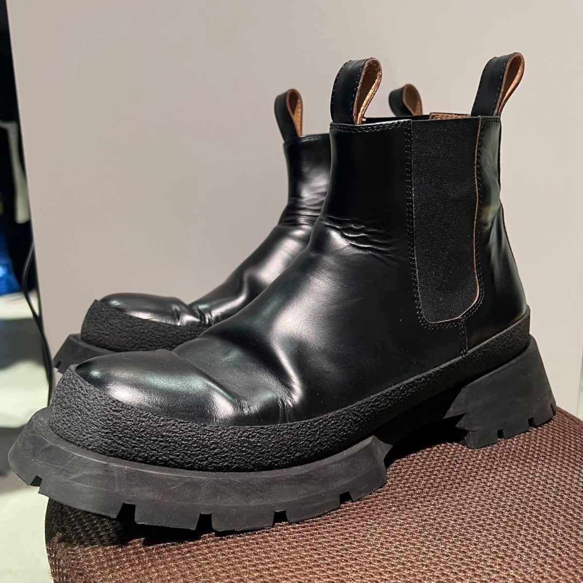 JIL SANDER ジルサンダー サイドゴアブーツ レザー SIZE40 約25cm 