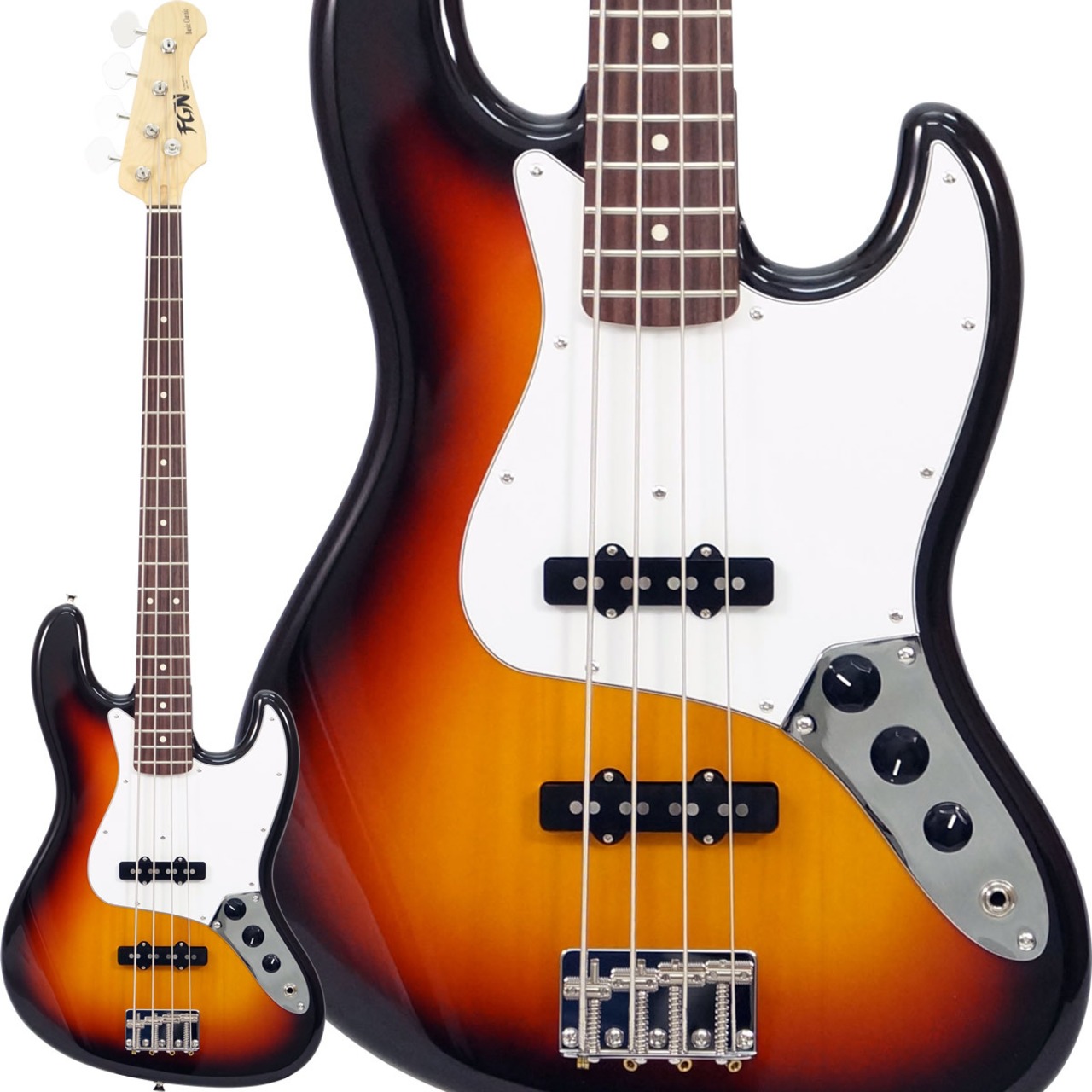 FGN / FUJIGEN Basic Classic Series BCJB100RBD (3TS/3Tone Sunburst) [本数限定特別価格]