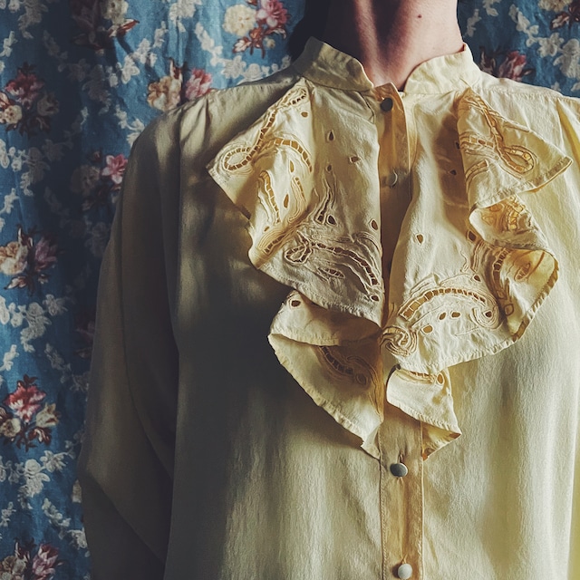 EMMANUELLE KHANH Vintage Silk Blouse