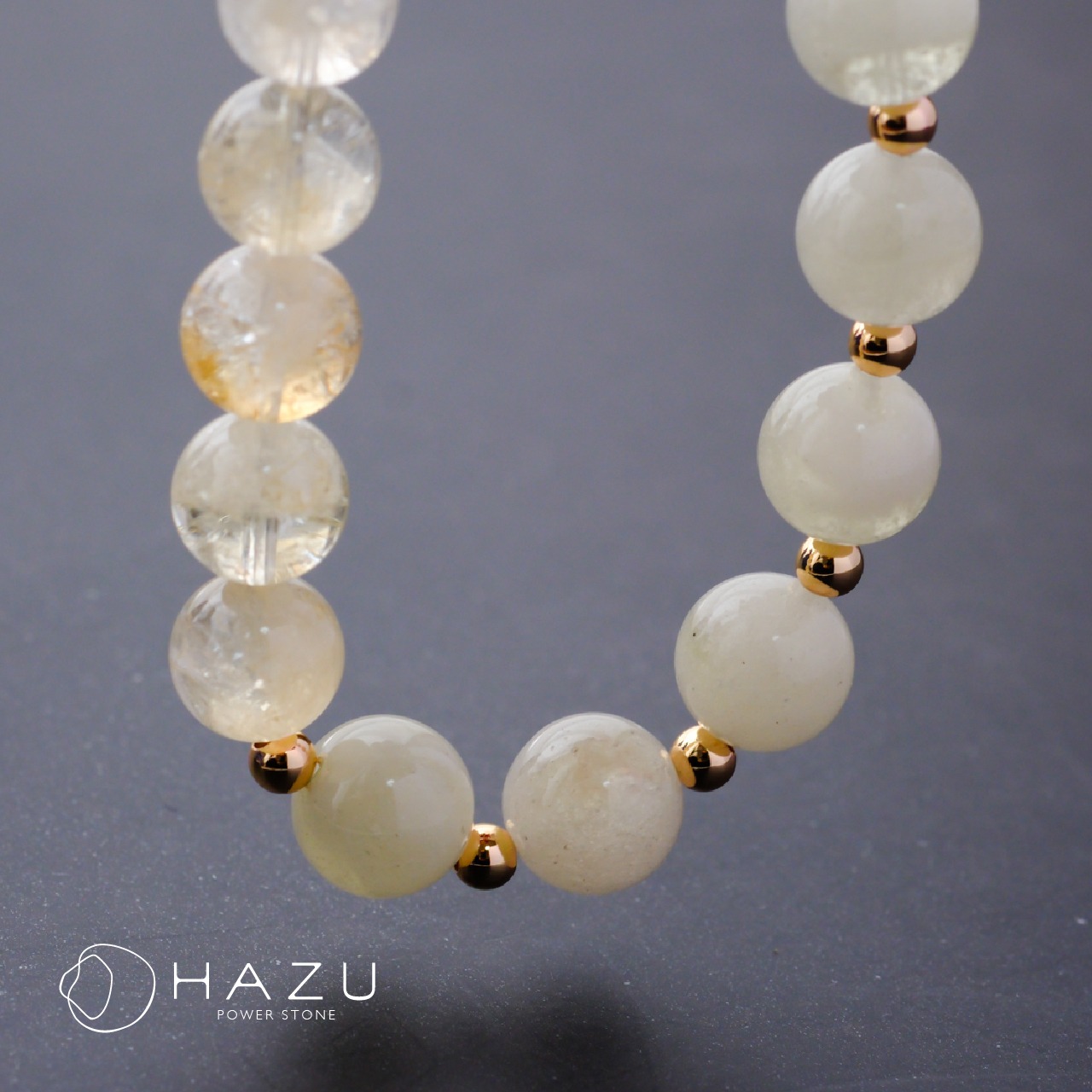 魂導く、宇宙からの光［リビアングラス／シトリン／水晶］