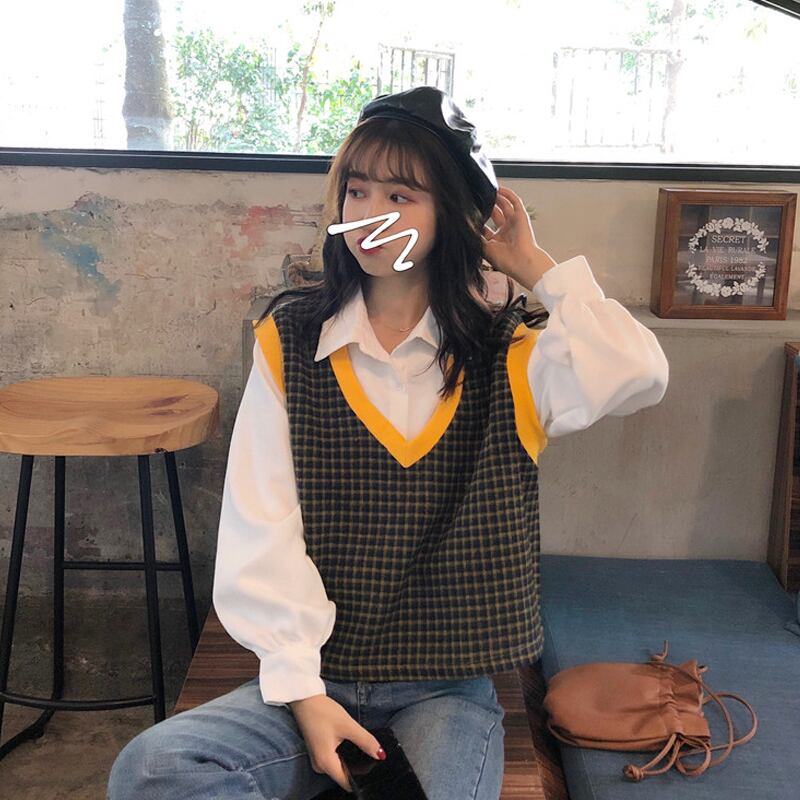 オータムウィンターシャツ トップス 秋物 冬物 試着室59294018557