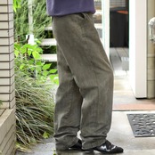 marlboro classics fade herringbone twill denim pants