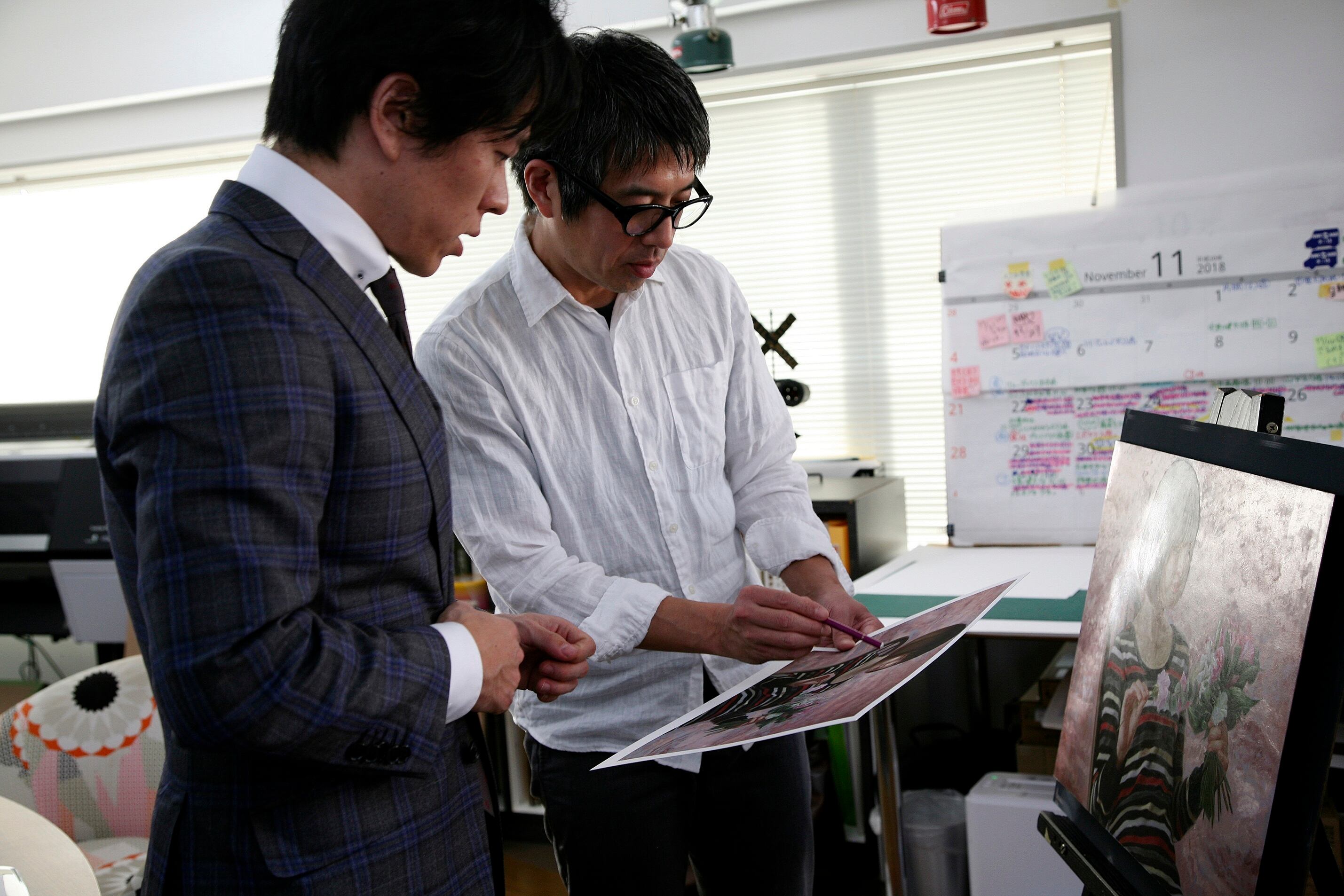 匿名の地平線-ver.blue-」版画作品 | 中島健太オンラインショップ