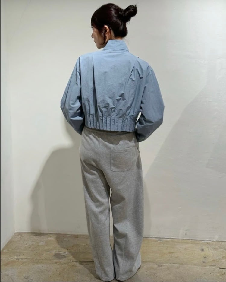 Posie dress＊select】ダブルコードスウェットワイドパンツ 77638