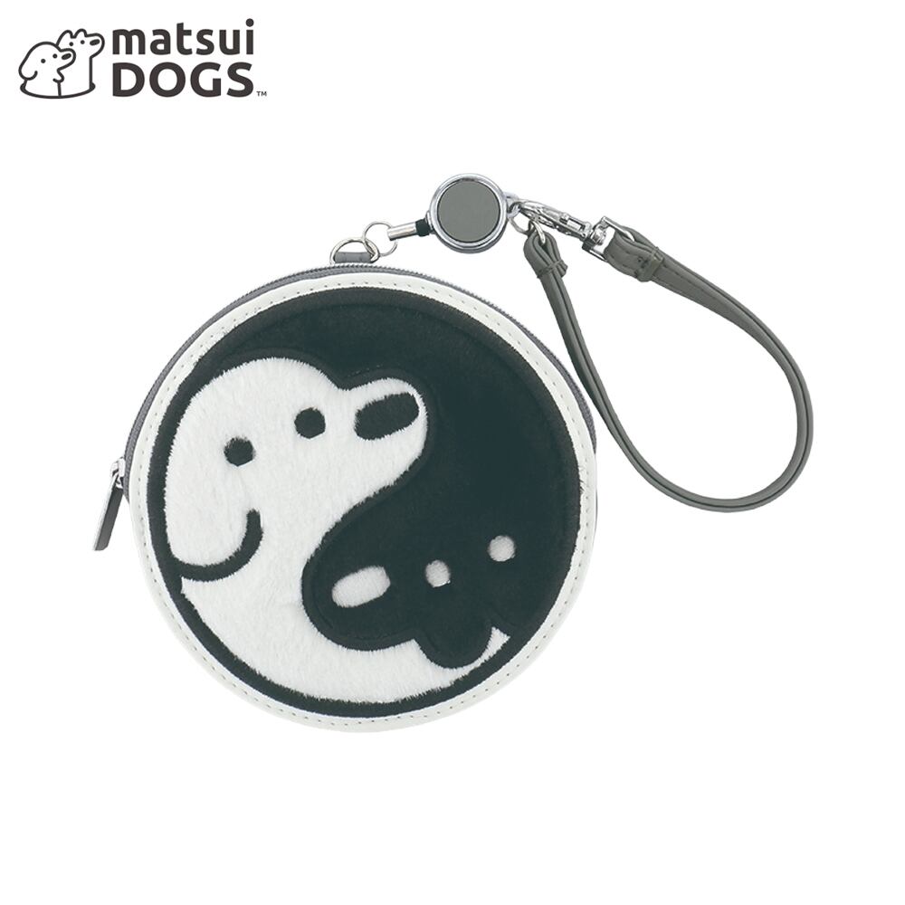 matsui（マツイ）＞ パスケース（リール付き） matsui DOGS LMA-G006