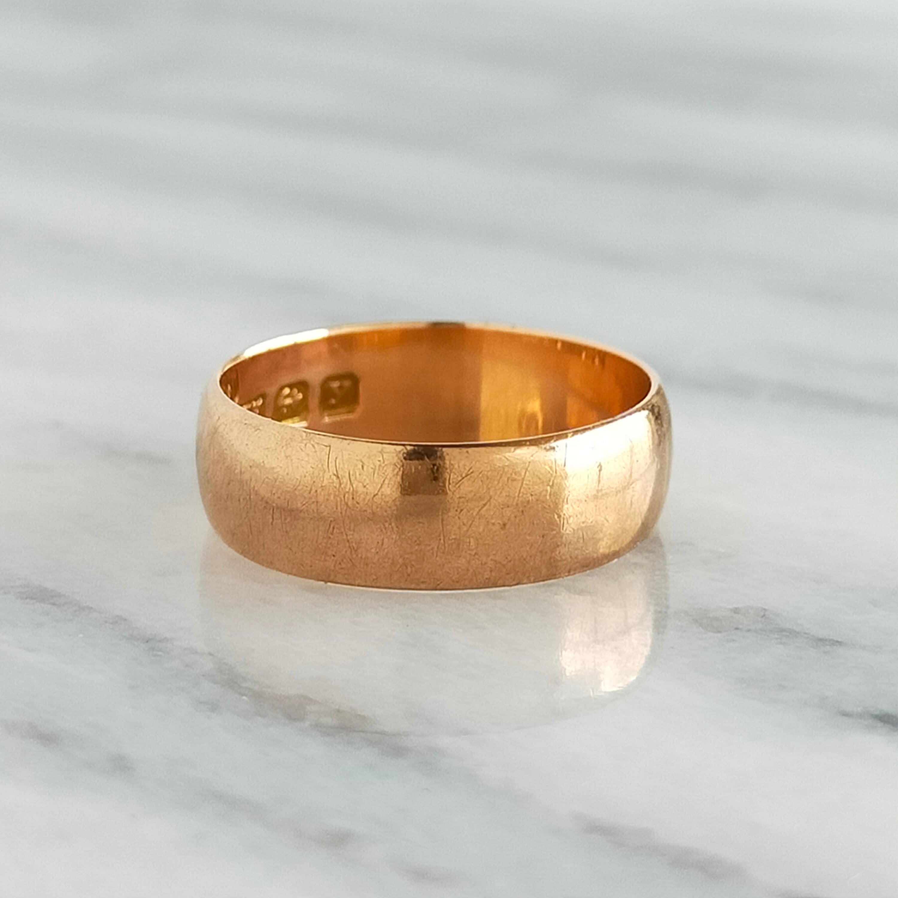 英国　イギリス　ヴィンテージ　9k 9金　バンドリング 英国 イギリス ヴィンテージ 9k 9金 バンドリング