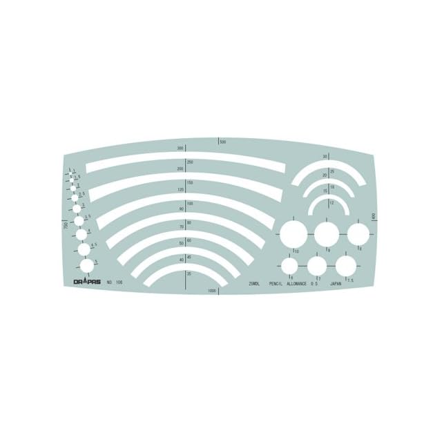 ウチダ テンプレート No.101 円定規 1-843-0101 | PAY ID