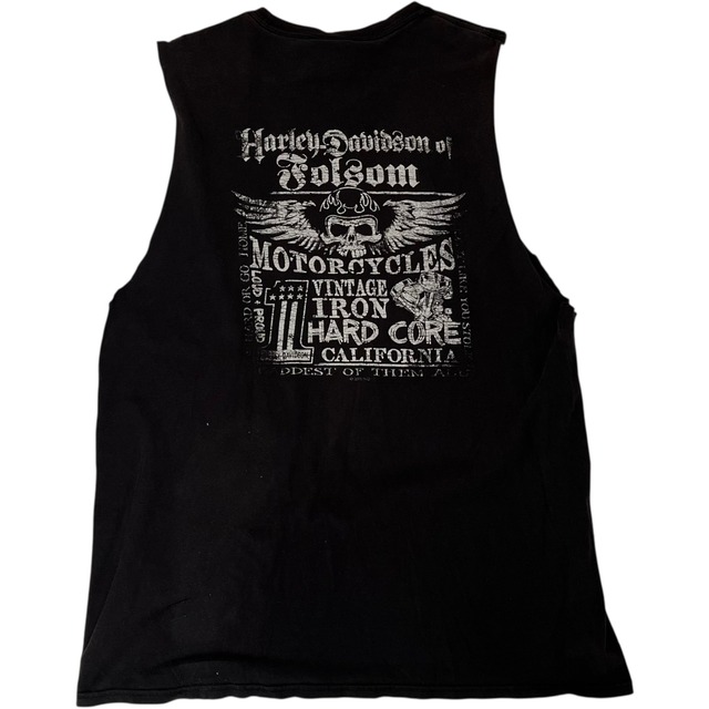HARLEY DAVIDSON    タンクトップ　L プリント