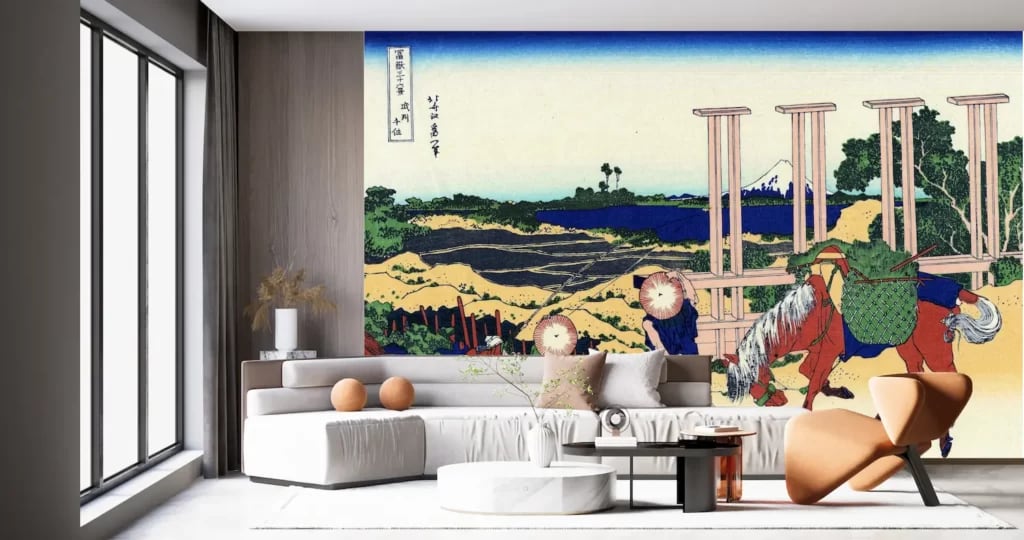 木製パネル 浮世絵X機動戦士ガンダム