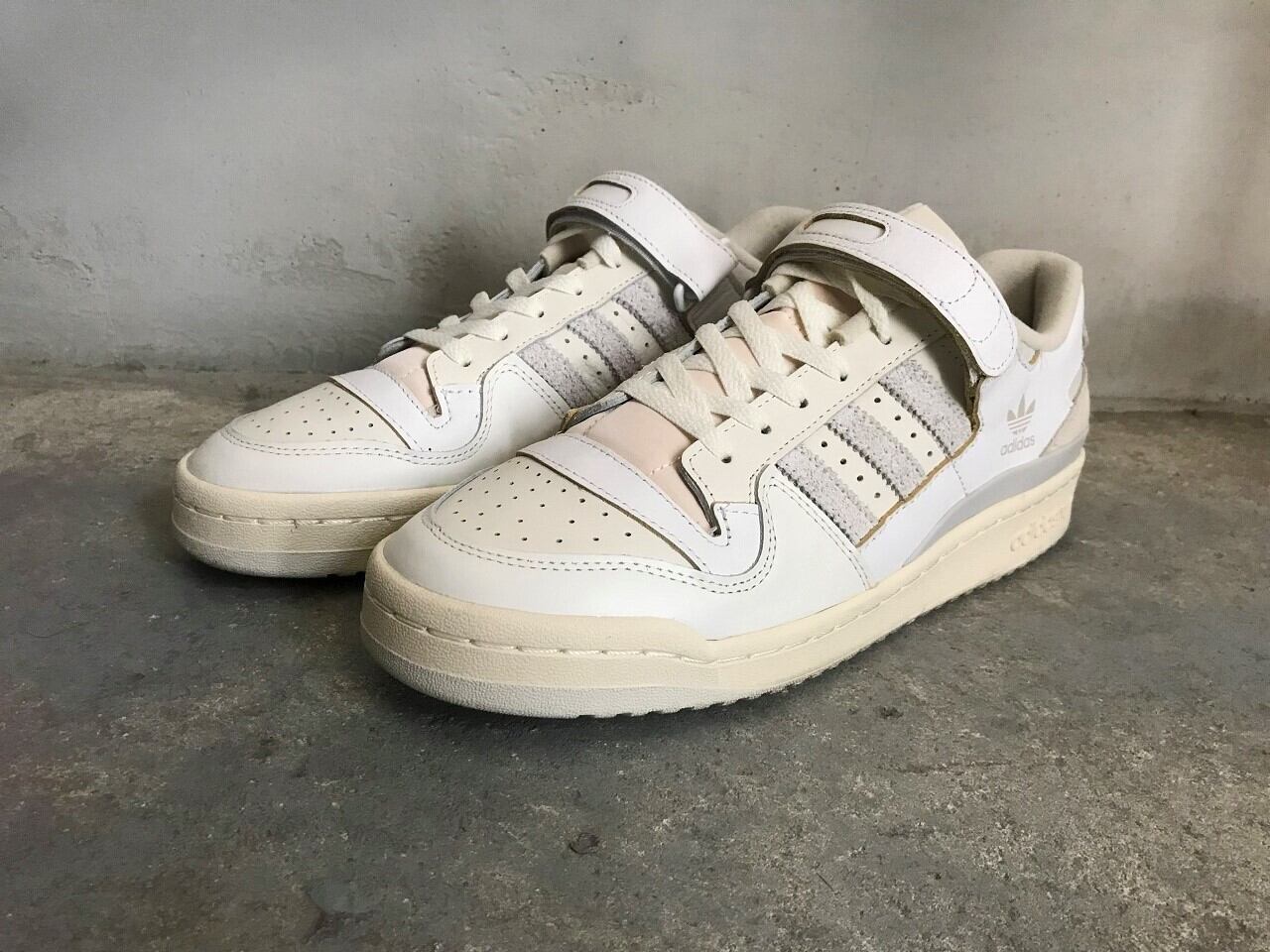 2021 adidas Originals FORUM 84 LOW CREAM/GREY