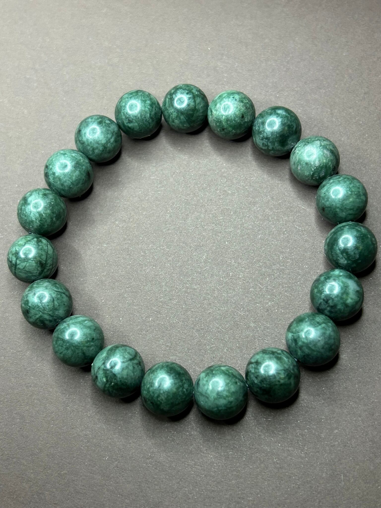 ブラックネフライト ブレスレット 約10mm | Colorful Stones｜天然石