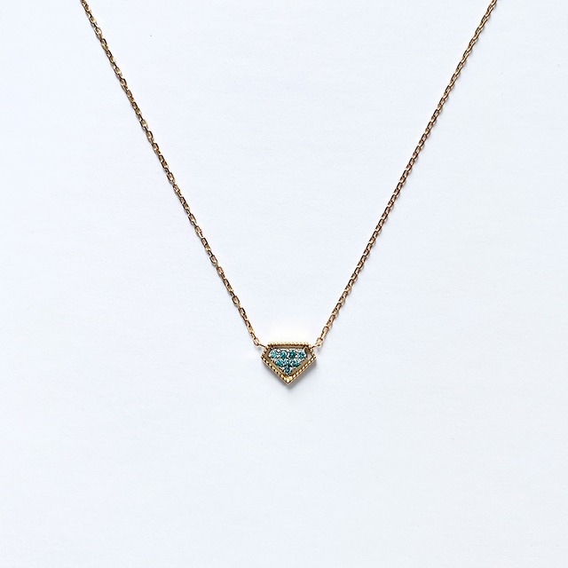 Bijou Necklace (Mini) / K18 / Pt / Diamond / KDN-008【受注生産】
