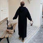Plus Size Long Hooded Sweatshirt Dress (ME343)