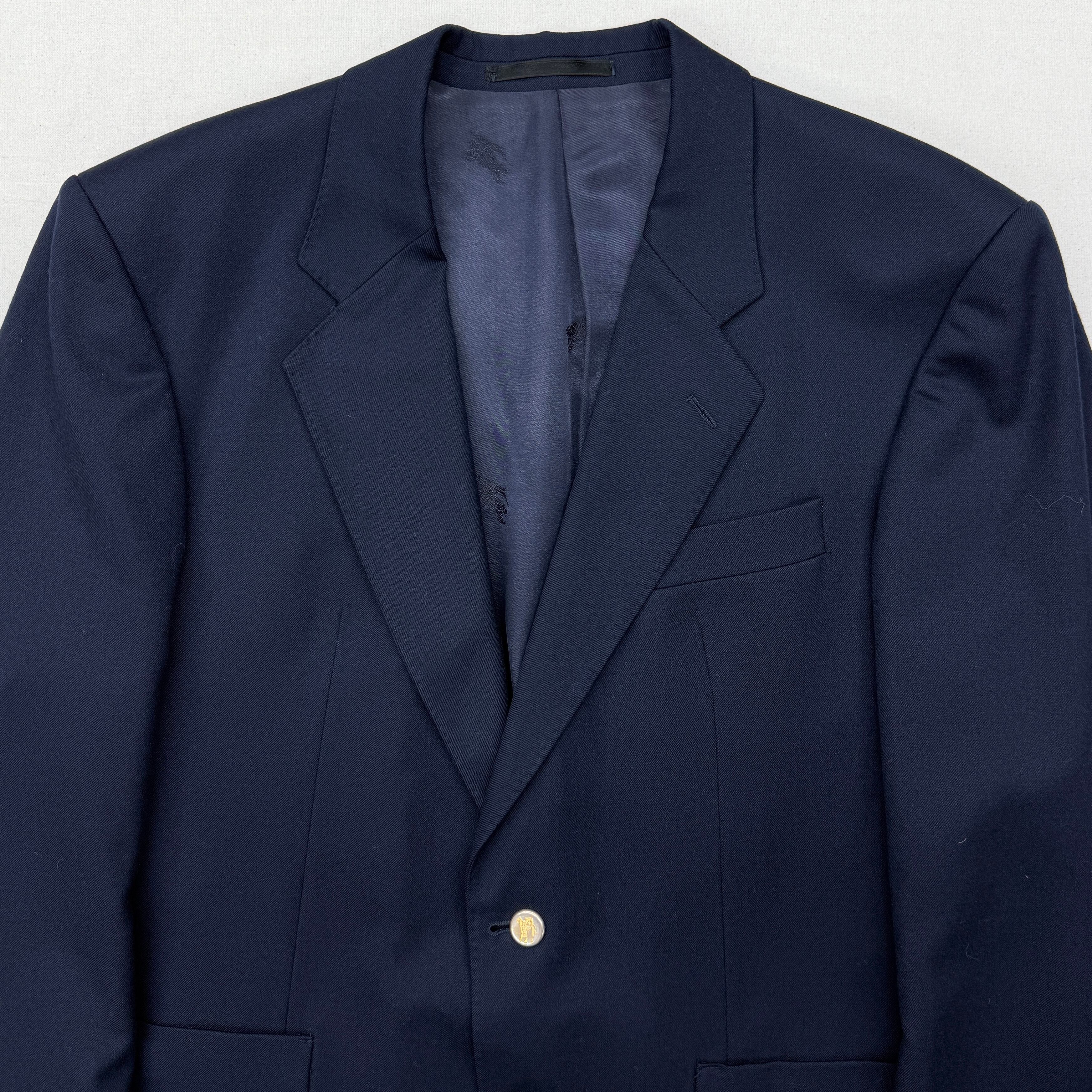 BURBERRYS】英国製 burberry blazer 古着 紺ブレ | no pain no gain