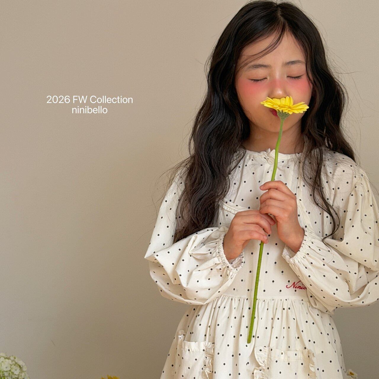 【予約】Hazel Puff Blouse/ ninibello