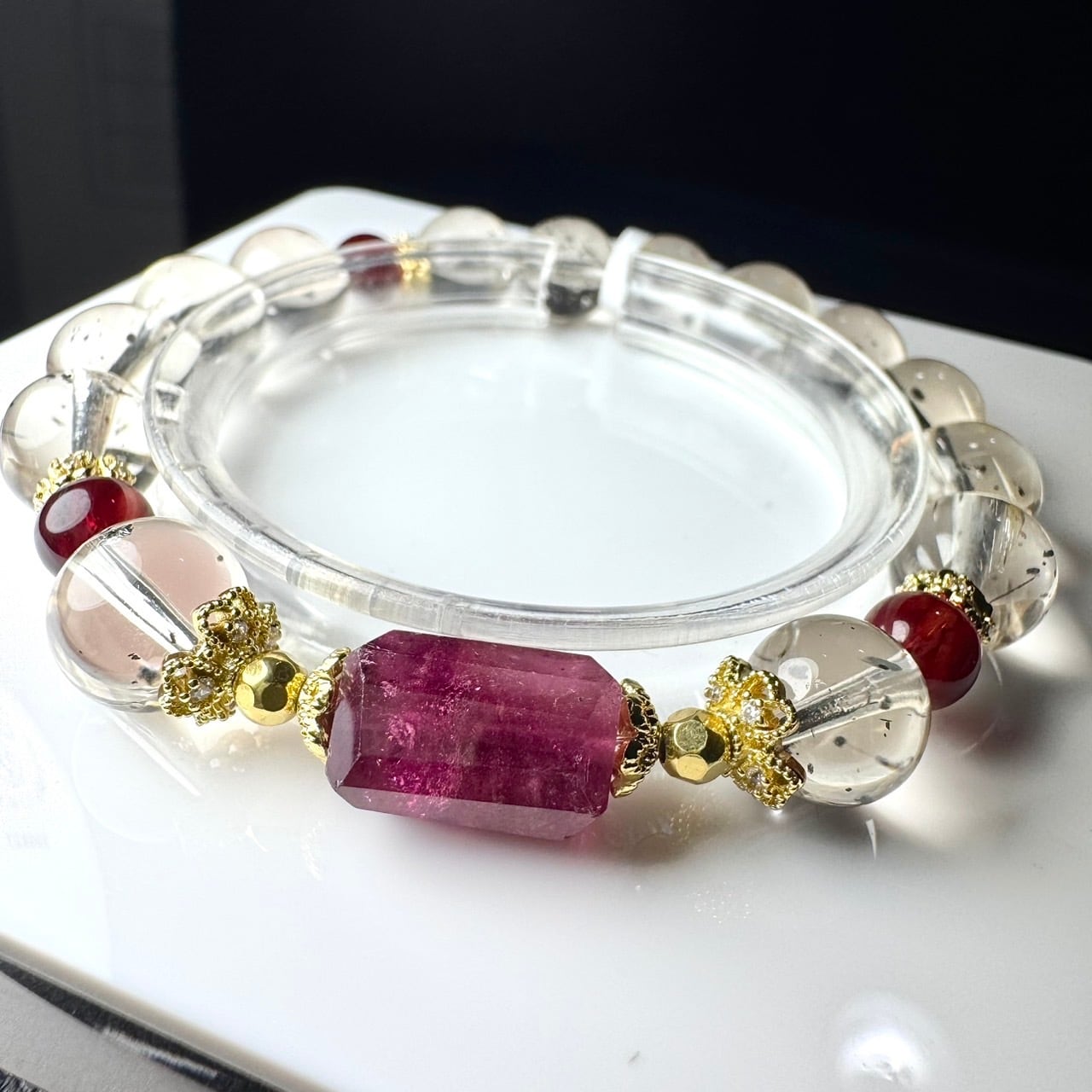 No.1 ゴールデンスキャポライト アンデシン トルマリン