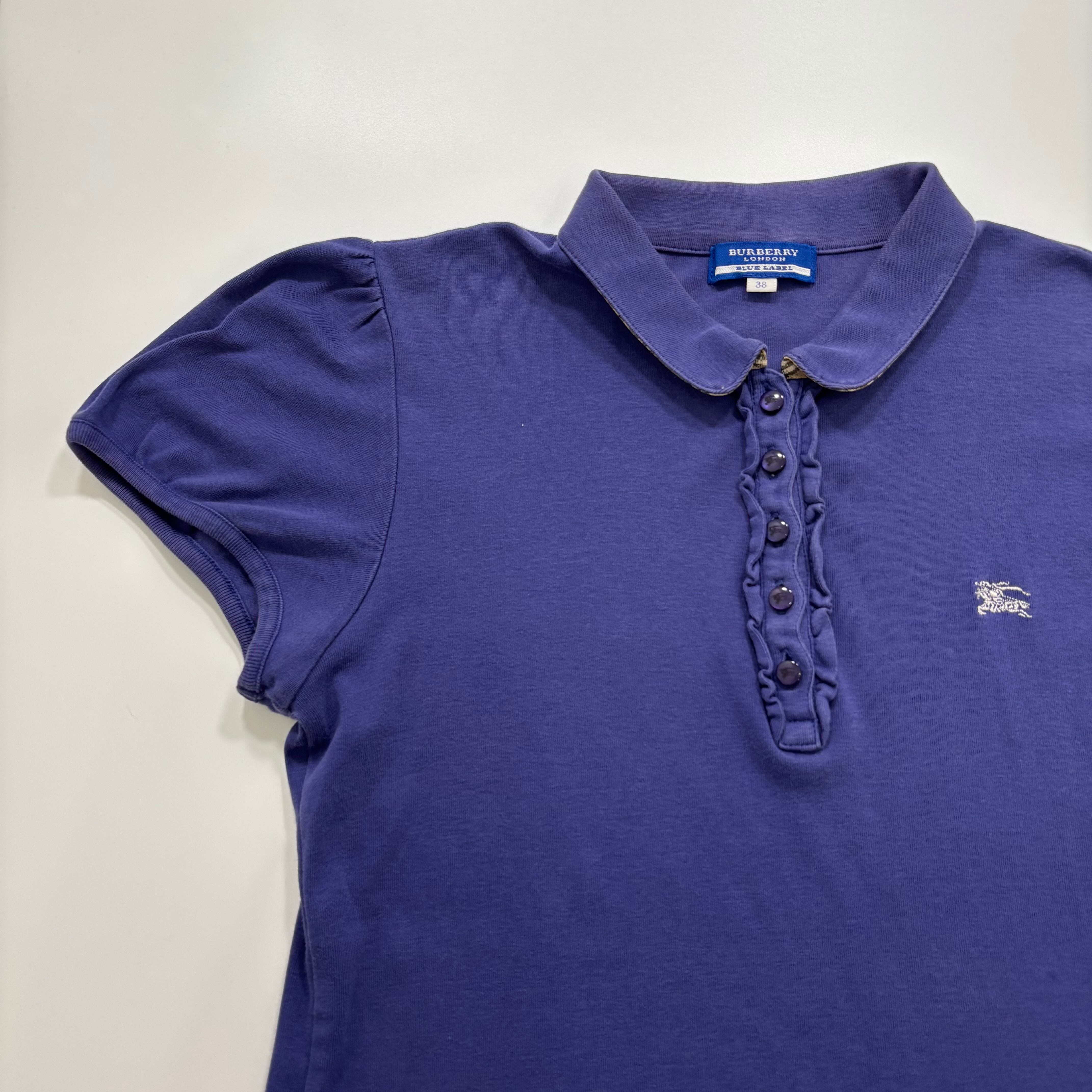 Polo shirt Polo burberryポロシャツ 26JU93 Burberry blue label polo