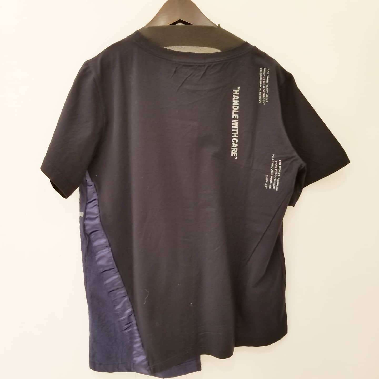 JUDDY CORNジュディコーン麻綾甘織チュニックブラック