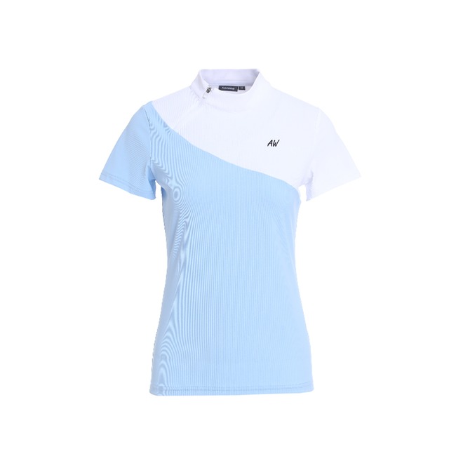 バイカラー　半袖　プリーツスカート　セットアップ