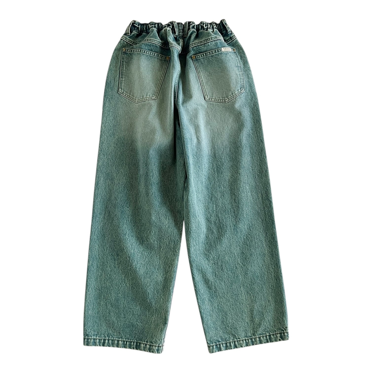 COMFORTABLE REASON】Fade Straight Denim(SAND BLUE)〈国内送料無料