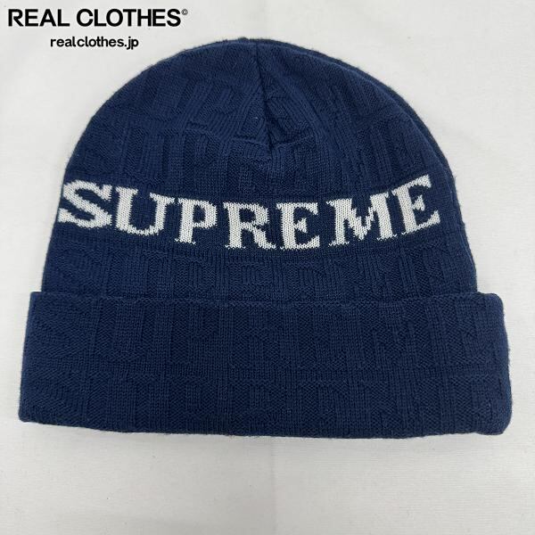 Supreme×New Era/シュプリーム×ニューエラ【23AW】Psalm Beanie/サーム