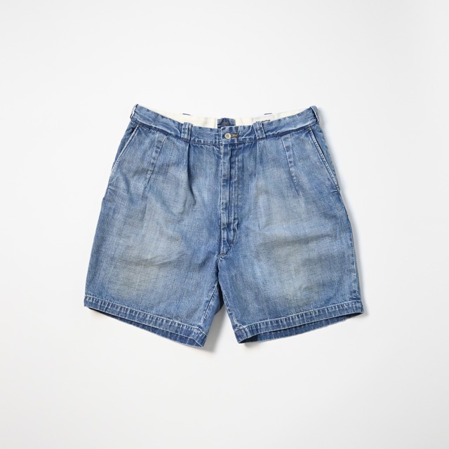 BOWWOW / US ARMY DENIM SHORTS AGED