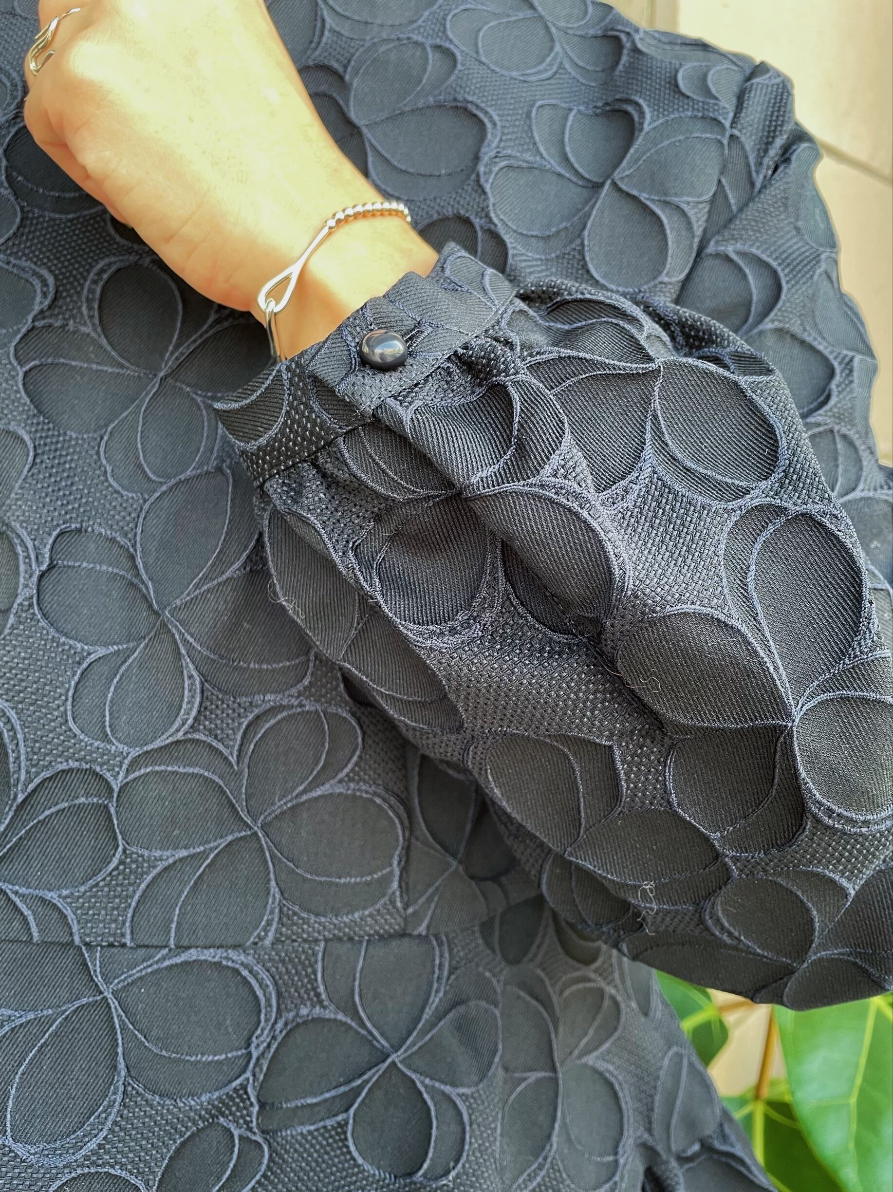 SONO / フラワージャガードブラウス | anouk 