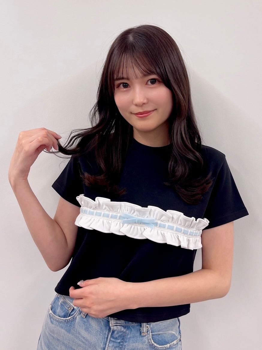 別倉庫からの配送 JILTU Tシャツ petit frill tee blue ブルー ad ...