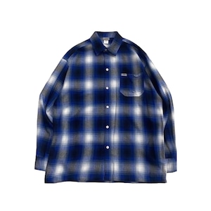 CALTOP OMBRE CHECK SHIRT SIZE:M・L