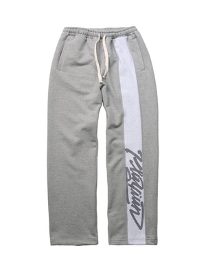 DIVIDE CUT SWEAT PANTS - GREY