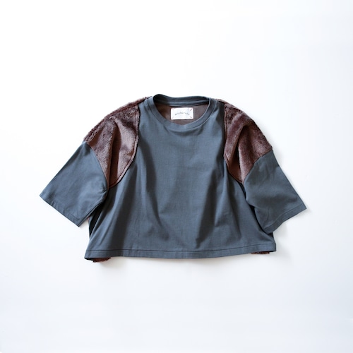 michirico (ミチリコ)/ boa pullover / フロストグレー / L,XL