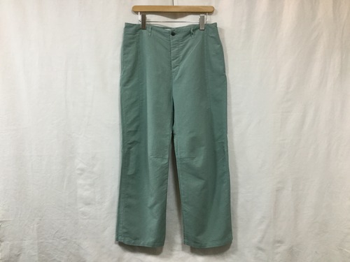 WISLOM"LUCIE1.1WIDE TROUSERS AQUA GREEN"