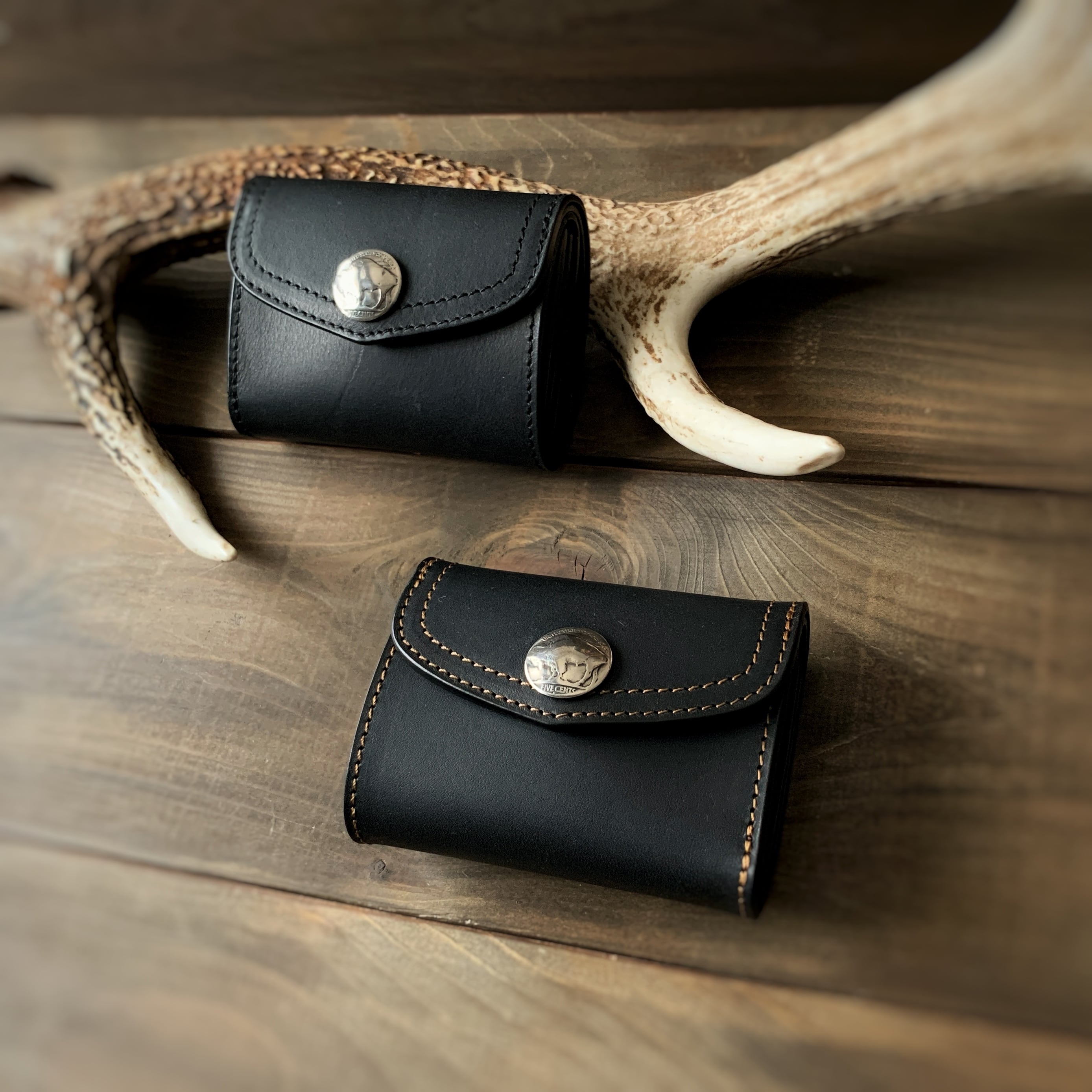 【中古】Roughwelldesign Pixie Wallet 小銭入れ ブラウン ラフウェルデザイン[79][240010453206] Pixie Wallet R アンティークブラウン | RoughWellDesign レザー