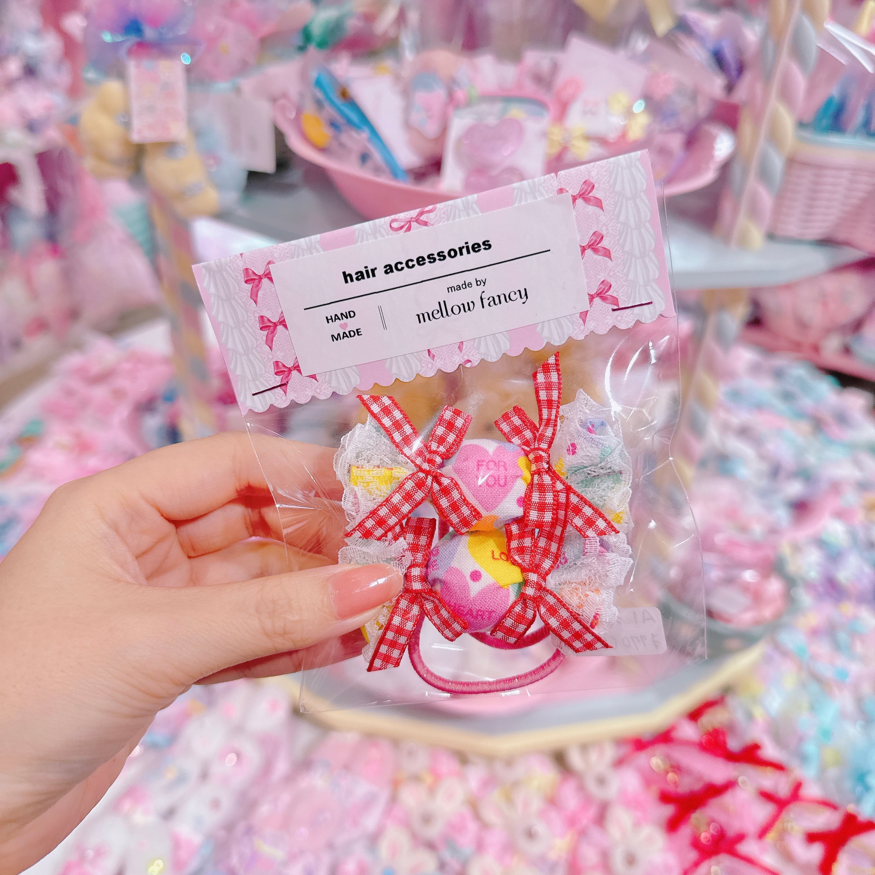 【A1】30-5キャンディツインヘアゴム