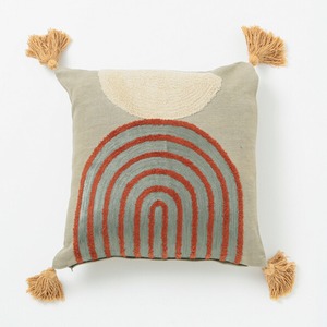 Abstract painting cushion cover (moon)