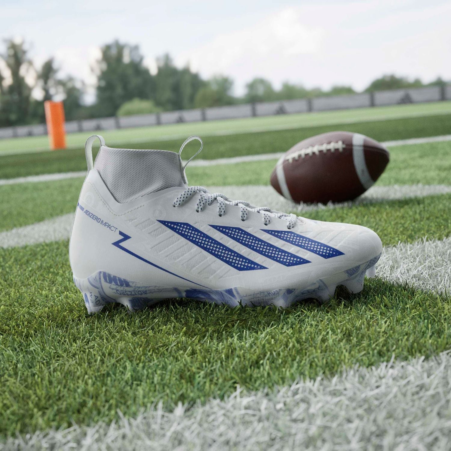 Adizero IMPACT II Currency Mid 2026年モデル アメフト スパイク
