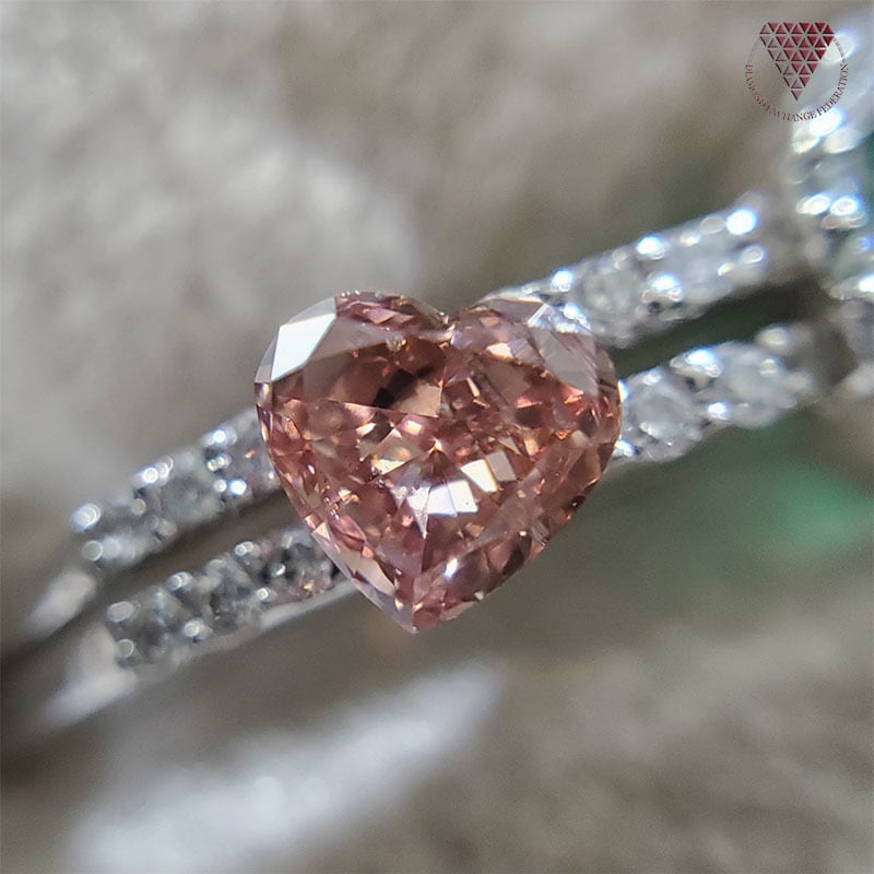 0.257ct  SI-2 天然ピンクダイヤモンドルース　FANCY PINK