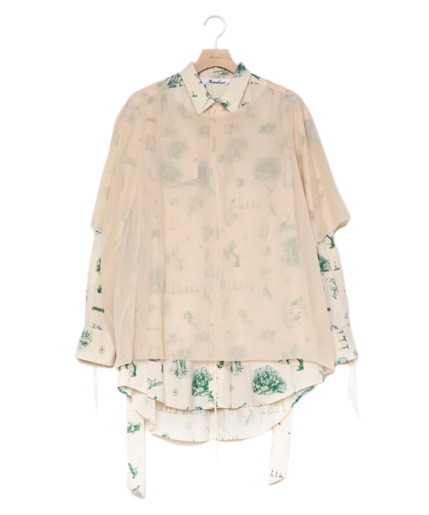 midorikawa シャツ Midorikawa＞LACE SHIRT | MAKES ONLINE STORE
