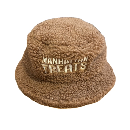 MANHATTAN TREATS # Boa Hat Brown