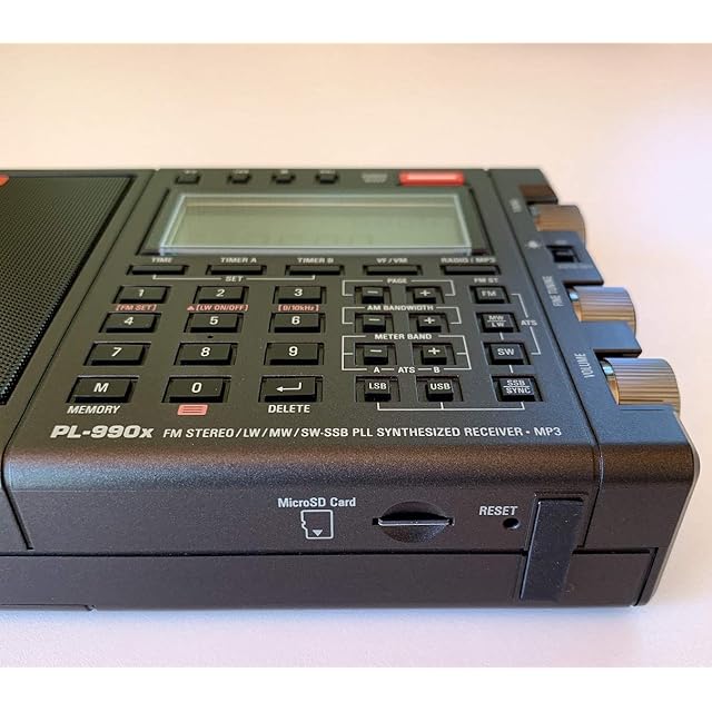 TECSUN 日本正規代理店 PL-990x (PL-990) BCL 短波ラジオ FM/MW/SW/LW