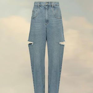 Maison Margiela【メゾン マルジェラ】デニムジーンズ スラッシュディテール (S51LA0051 S30513 INDIGO/470 ).