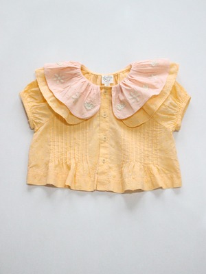 Apolina  Selina Blouse  Apricot/Rose